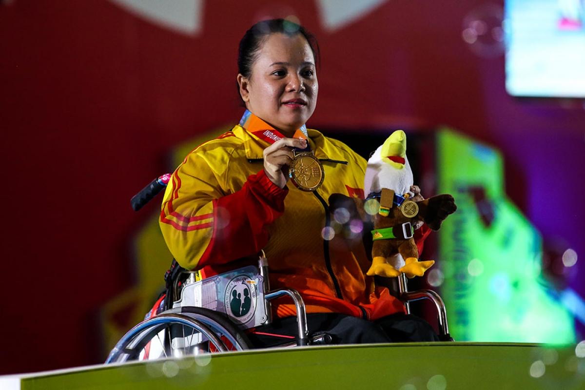 Lực sĩ Đặng Thị Linh Phượng: Từ nghị lực phi thường đến khát vọng chinh phục ASEAN Para Games 13