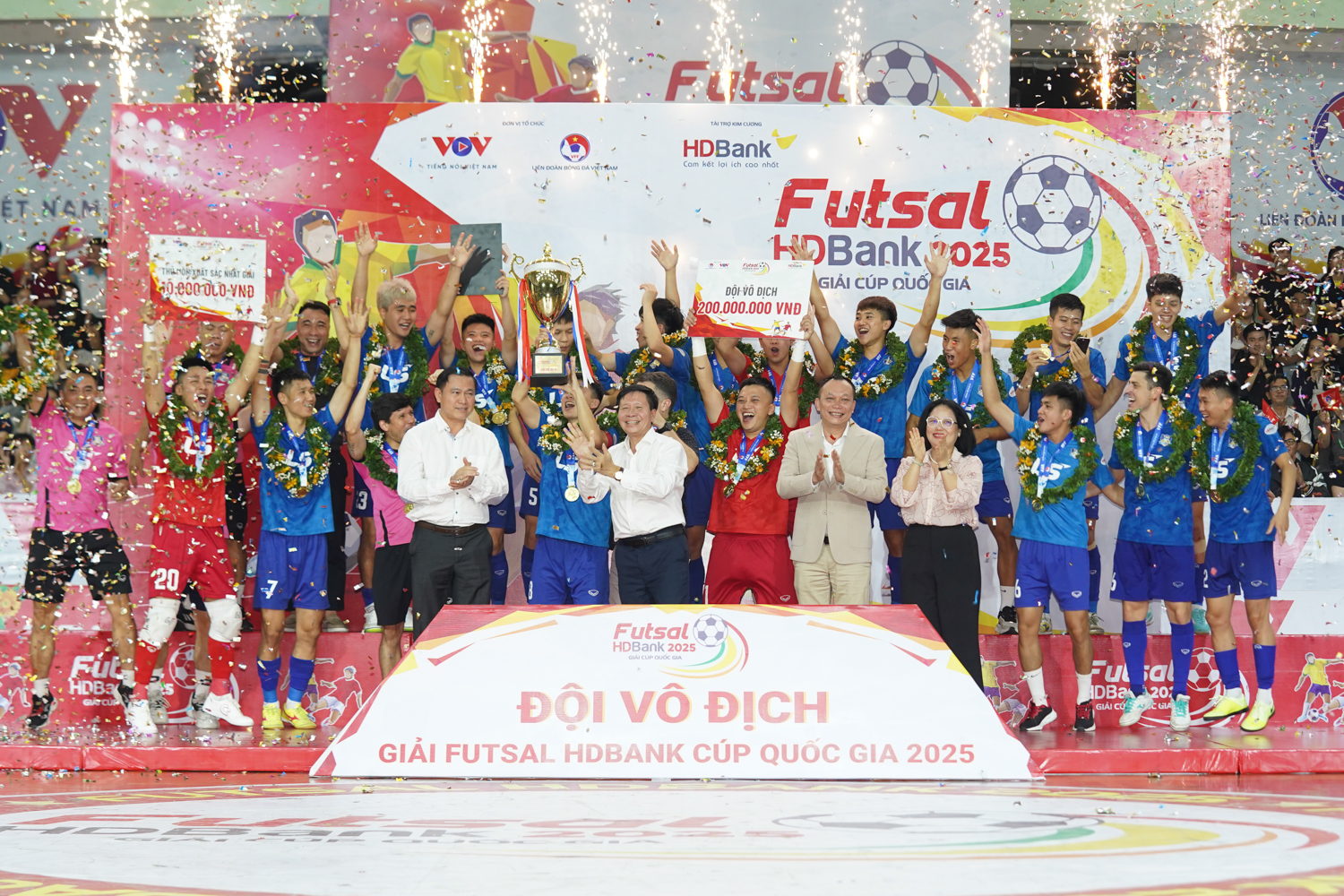 Giải Futsal HDBank Cúp Quốc gia 2025: Bản giao hưởng đỉnh cao của tốc độ và kỹ thuật