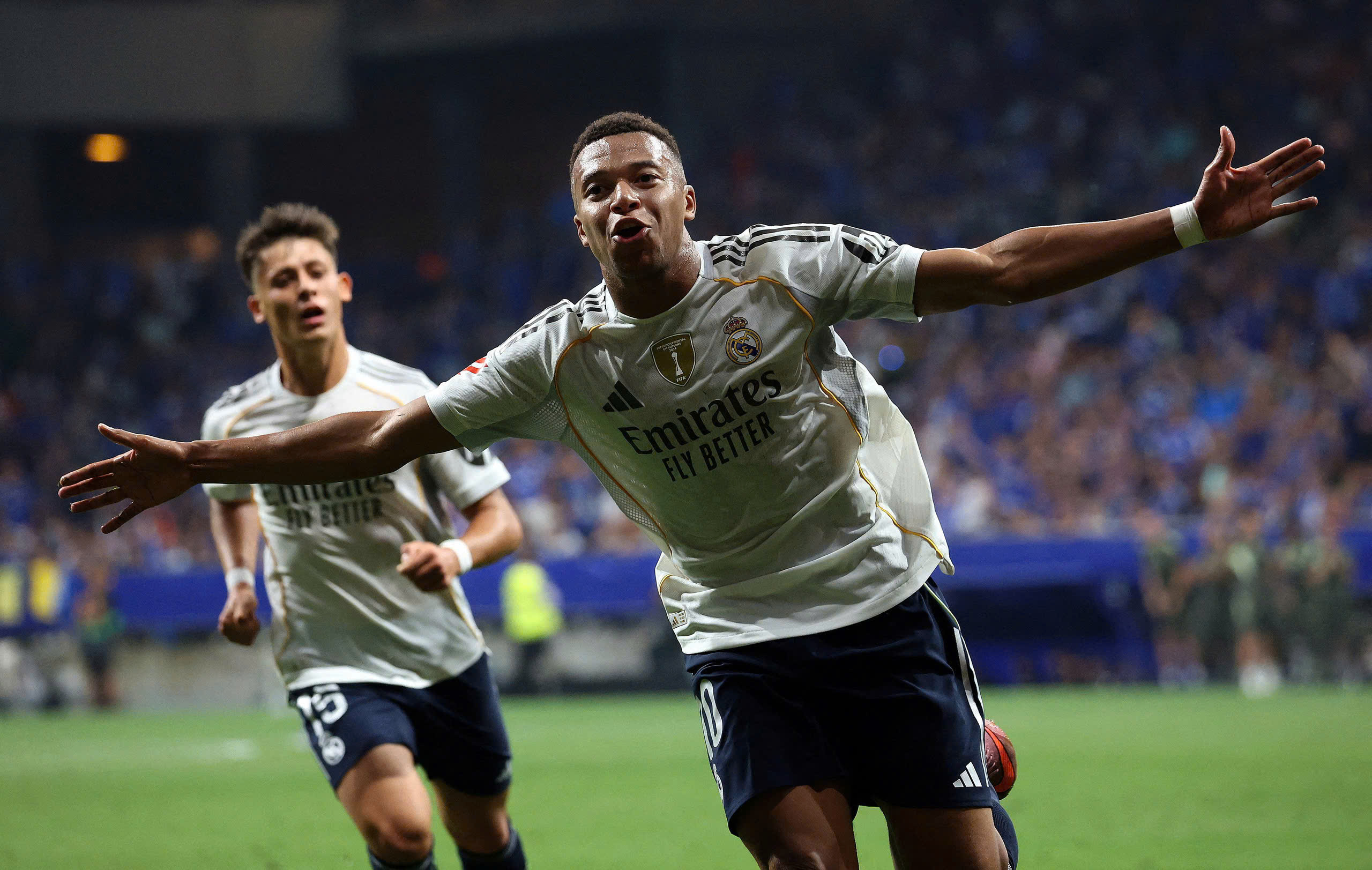 Mbappé ghi 3 bàn cho Real Madrid sau 2 vòng đầu La Liga