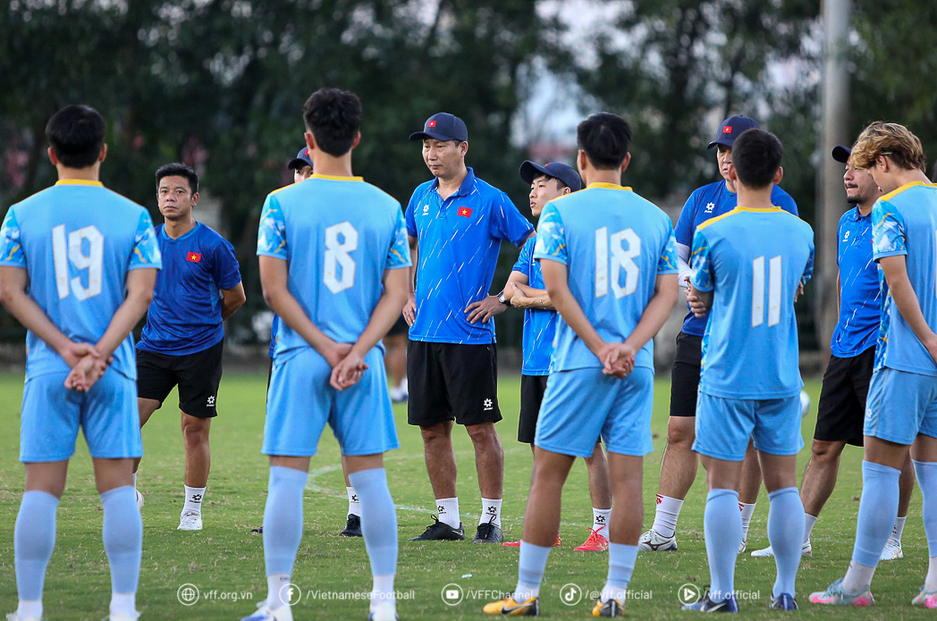 U23 Việt Nam quyết tâm trước trận gặp U23 Singapore tại Việt Trì