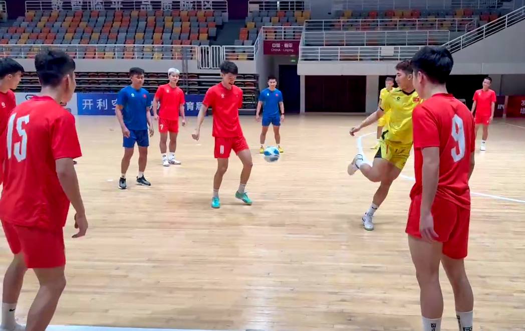 ĐT futsal Việt Nam đến Hàng Châu, sẵn sàng cho vòng loại châu Á 2026