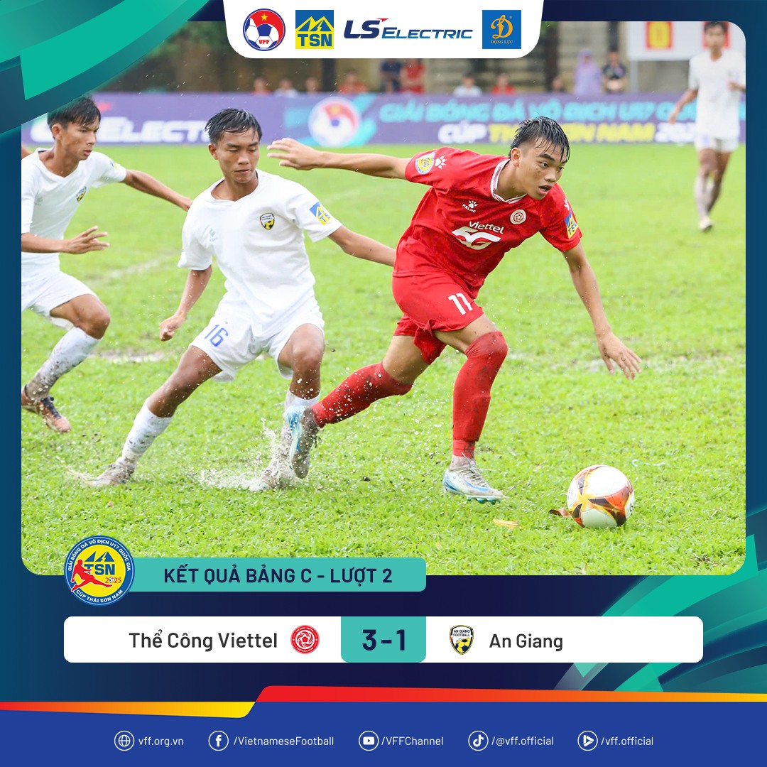 VCK U17 Quốc gia 2025: Hà Nội, SLNA khẳng định sức mạnh, PVF-CAND sớm giành vé tứ kết