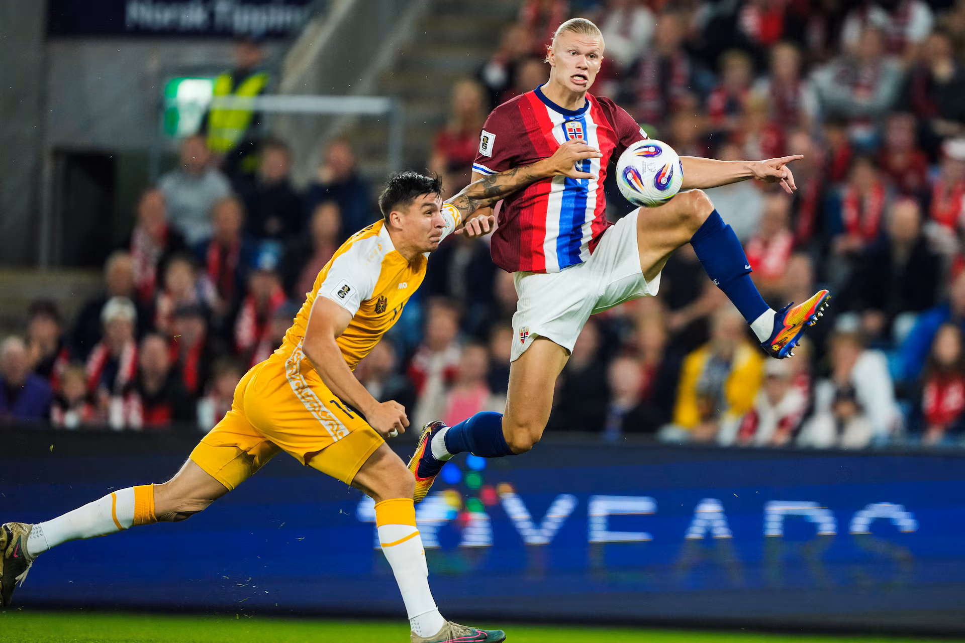 Haaland tỏa sáng: ghi 5 bàn, Na Uy nghiền nát Moldova 11–1 tại vòng loại World Cup 2026