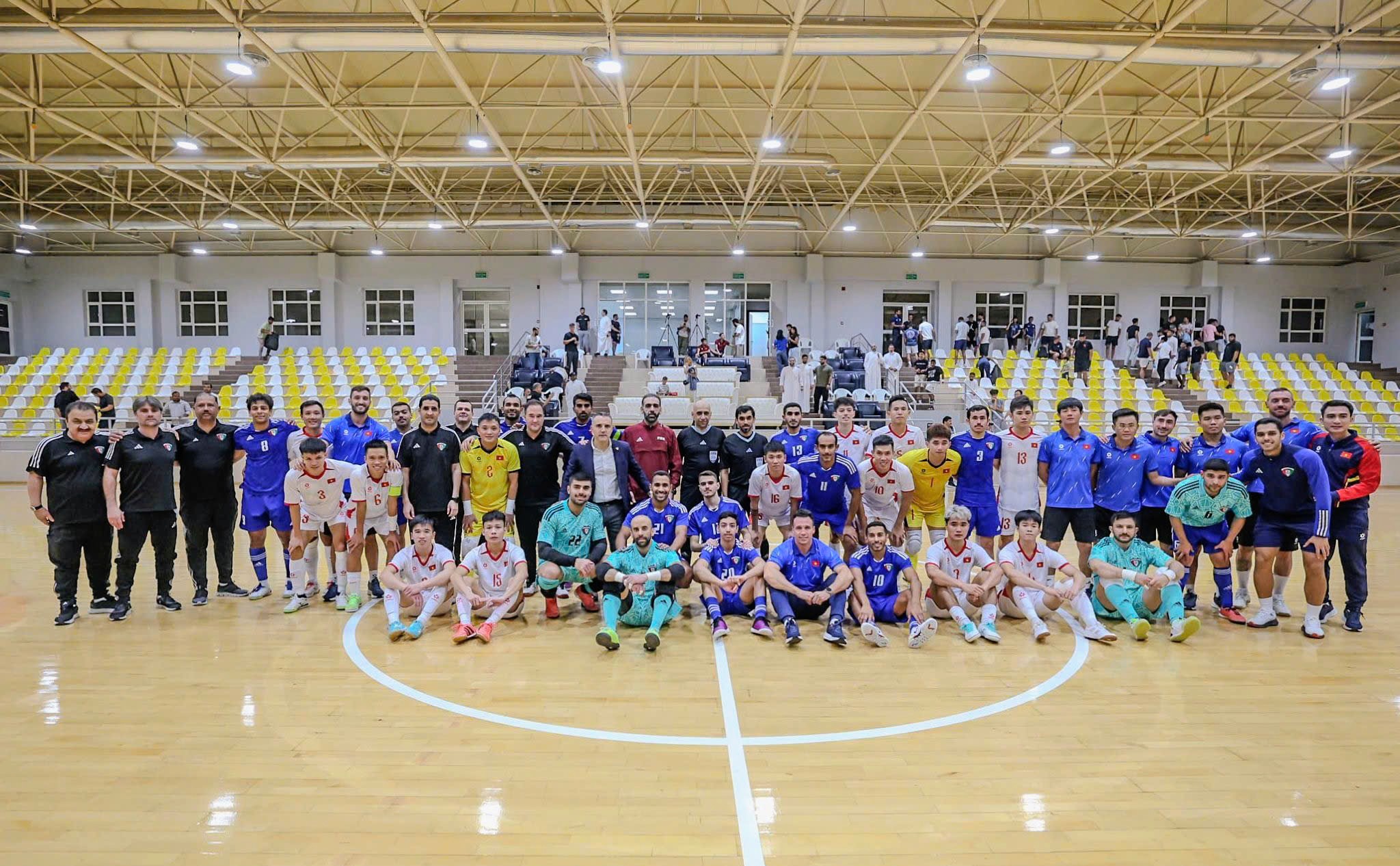 Đội tuyển futsal Việt Nam thắng Kuwait 3-1, khép lại tập huấn ấn tượng