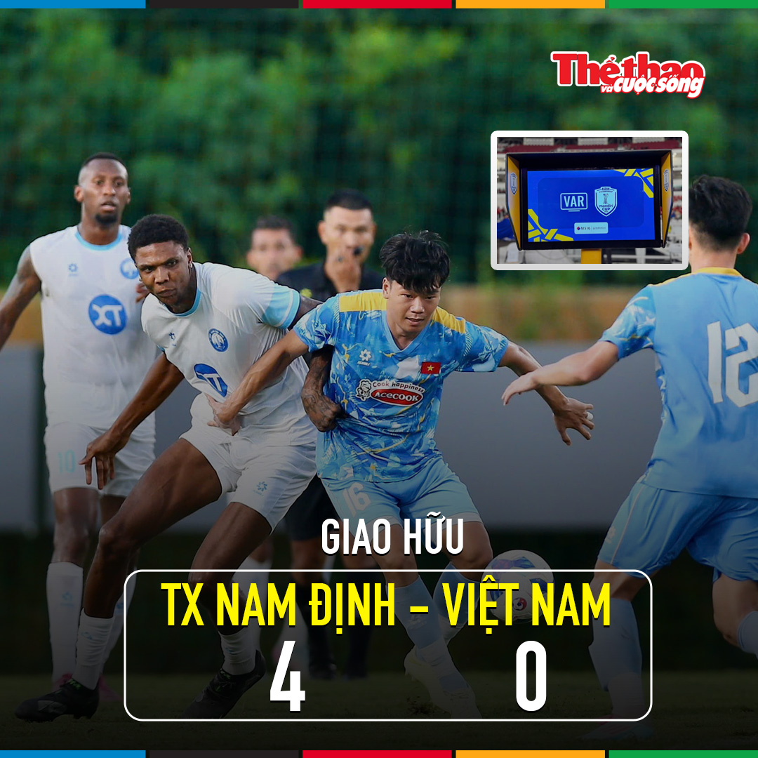 Đội tuyển Việt Nam thua TXNĐ 0-4 ở FIFA Days tháng 9