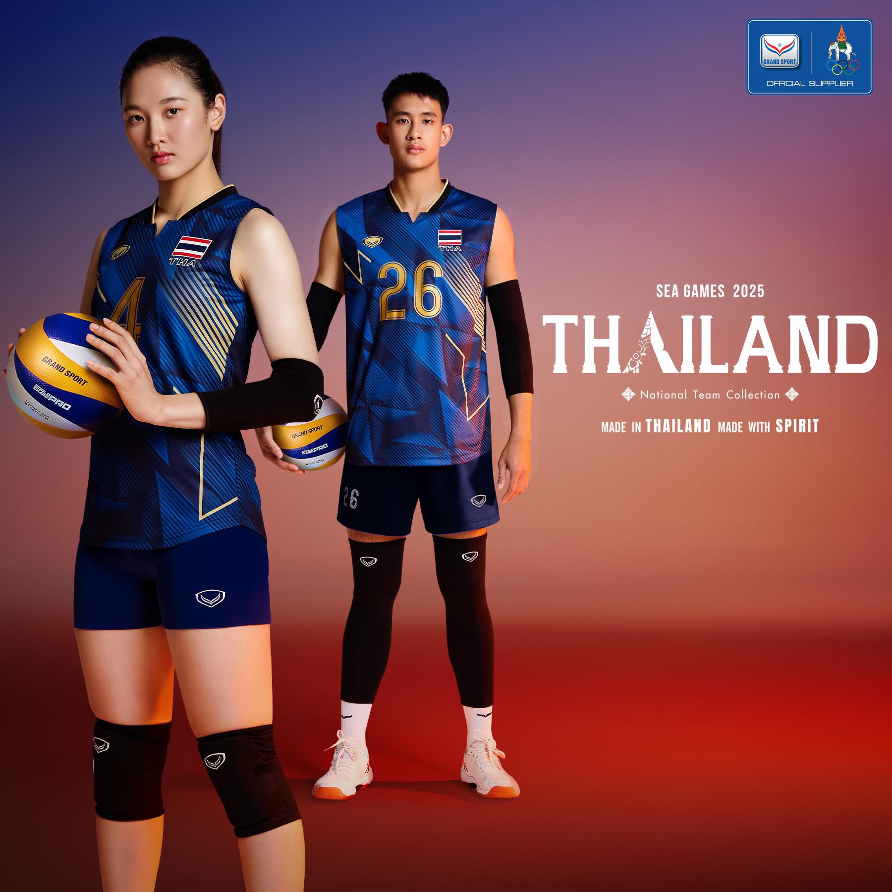 Đồng phục bóng chuyền SEA Games 33: Thái Lan ra mắt, Việt Nam chờ đợi