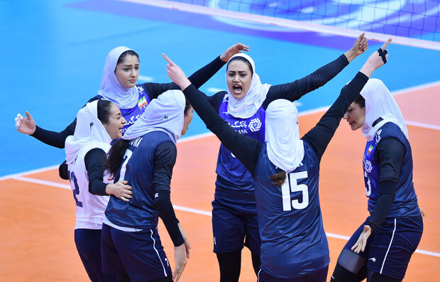 Bóng chuyền nữ Iran vô địch Trung Á 2025, bứt phá trên BXH FIVB