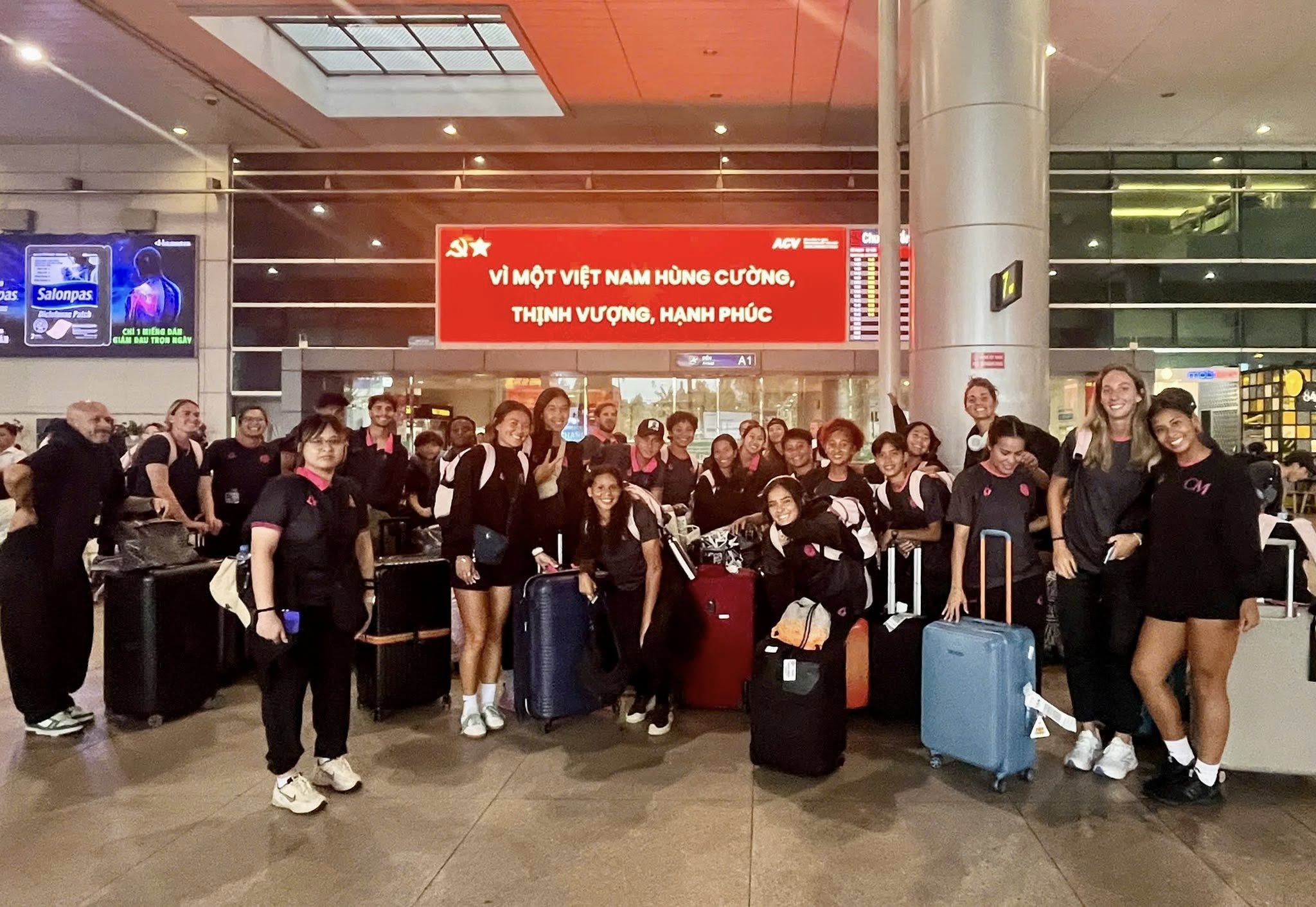 CLB nữ Stallion Laguna đặt chân TPHCM trước AFC Women’s Club Asia 2025/26