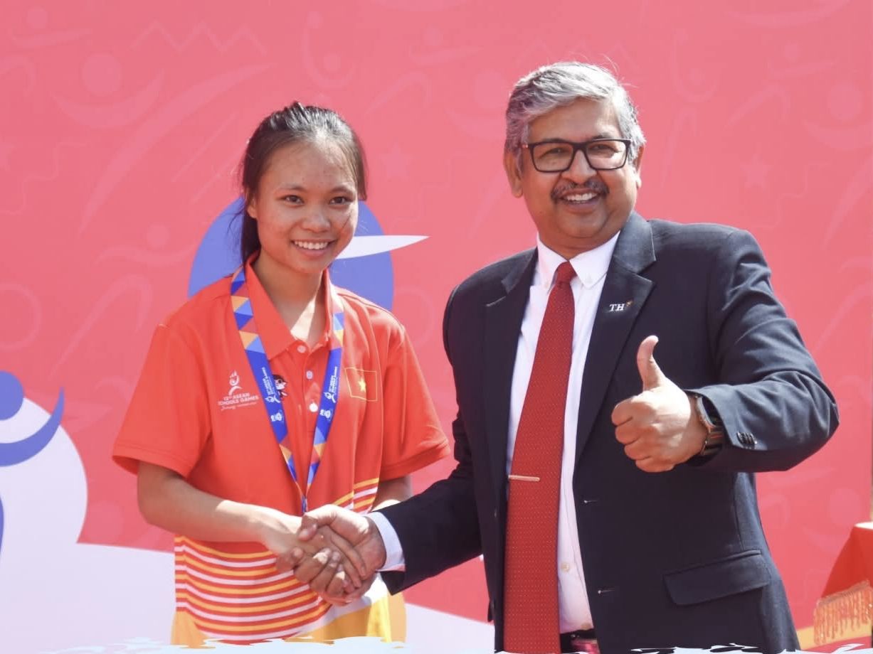 Triệu Thị Bình – Niềm tự hào mới của điền kinh học sinh Việt Nam tại ASG 2025