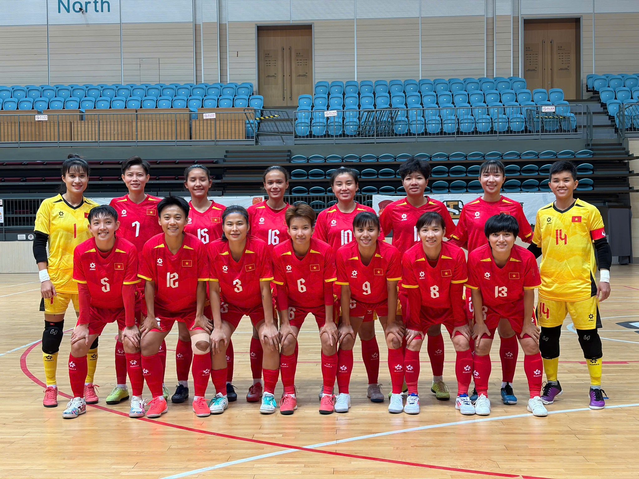 Đội tuyển Futsal nữ Việt Nam thắng Trung Quốc 2-1 tại Hàng Châu