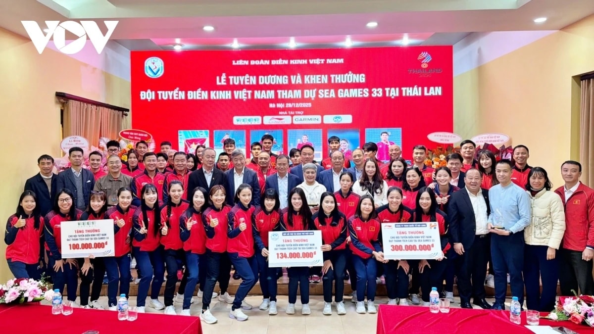 Điền kinh Việt Nam SEA Games 33: Vinh danh chiến công, tiếp lửa tương lai