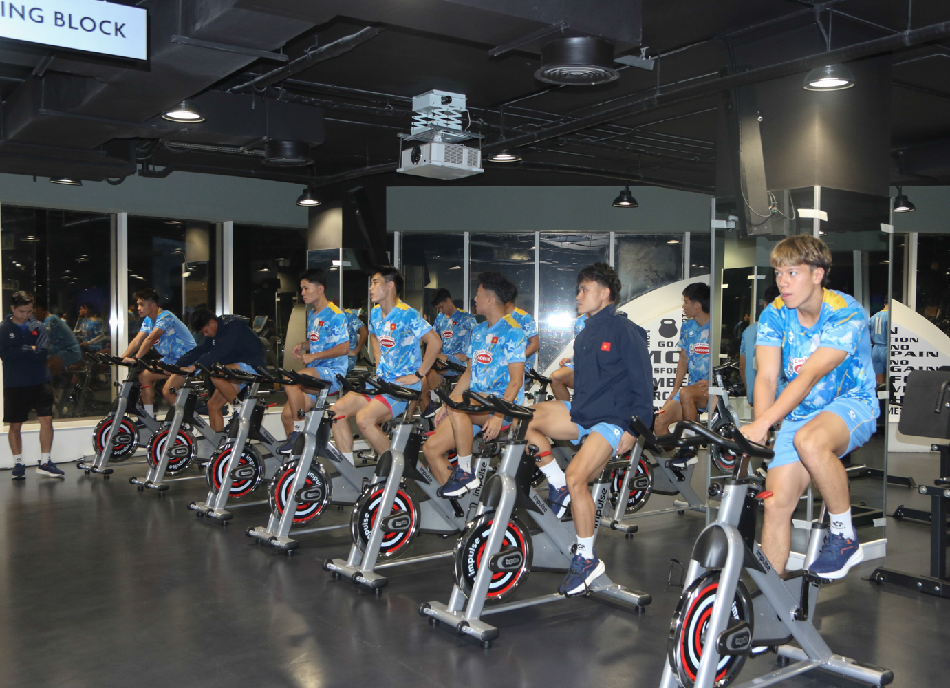 U23 Việt Nam tập gym tại Qatar, tạo nền tảng thể lực cho VCK U23 châu Á 2026