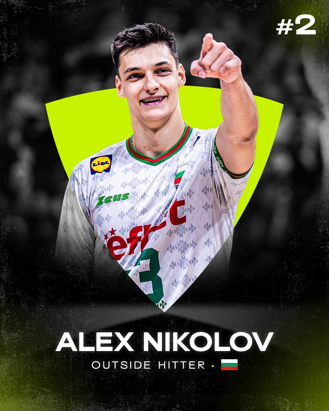 Alex Nikolov – Á quân The Best Of 2025 và biểu tượng thế hệ mới của bóng chuyền nam thế giới