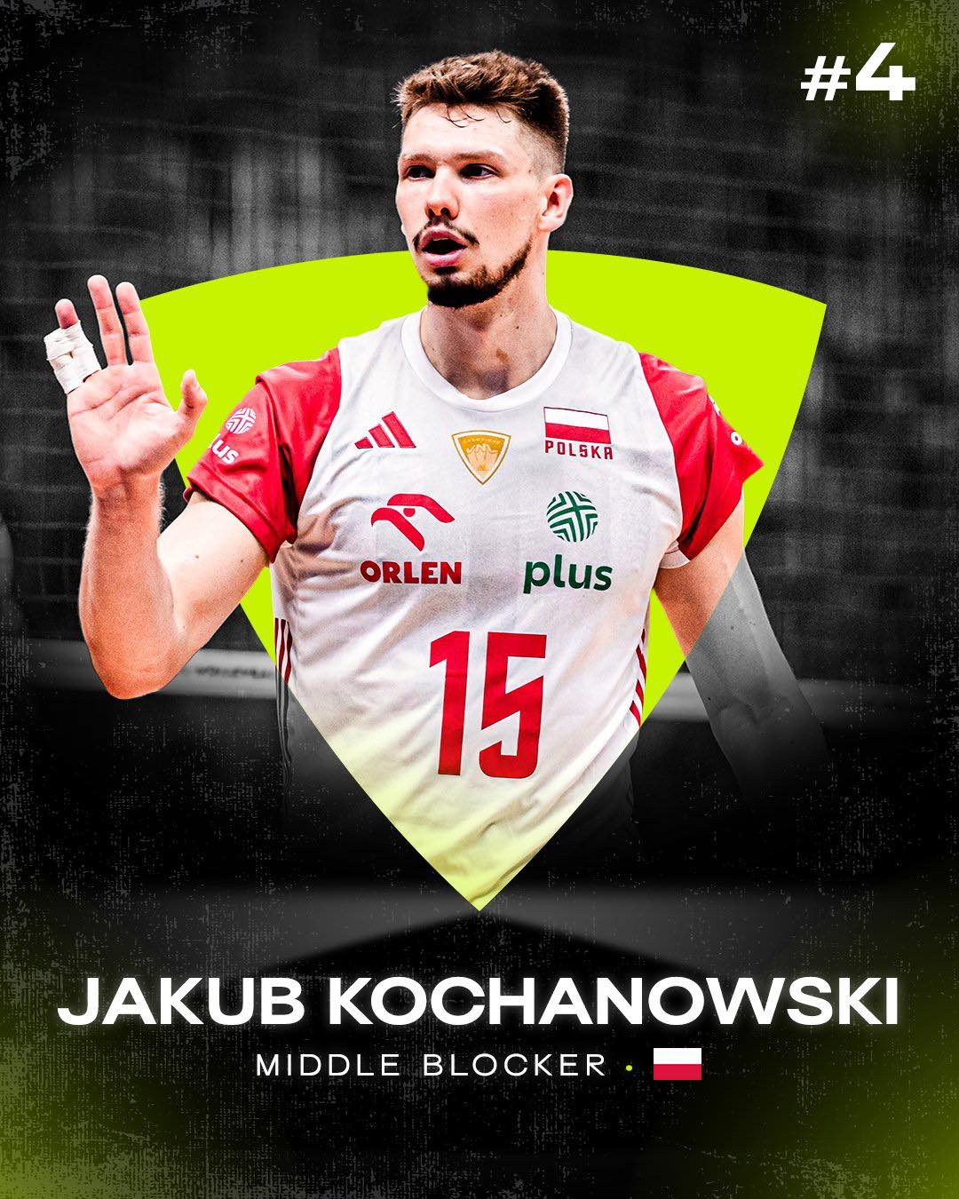 Jakub Kochanowski – Ngôi sao số 4 thế giới trong The Best Of 2025 của FIVB