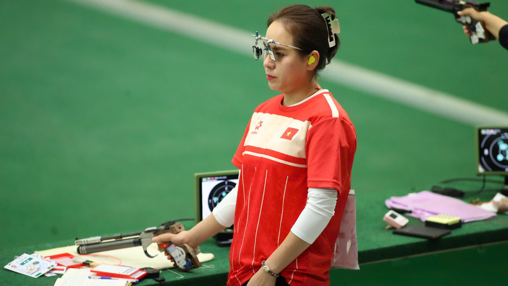 Trịnh Thu Vinh – Nữ xạ thủ xuất sắc nhất SEA Games 33 của Thể thao Việt Nam