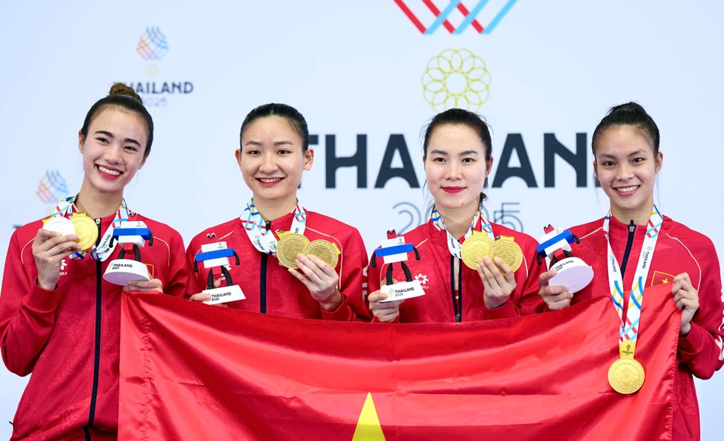 Karate Việt Nam vượt qua Thái Lan, dẫn đầu SEA Games 33 với 6 HCV