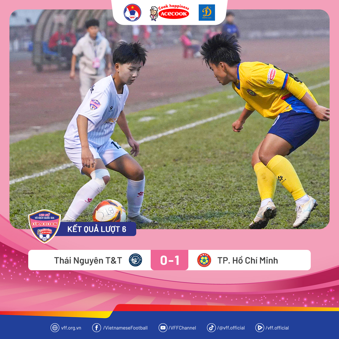 U19 nữ TP.HCM tạo bước ngoặt quan trọng tại giải U19 nữ Quốc gia 2026