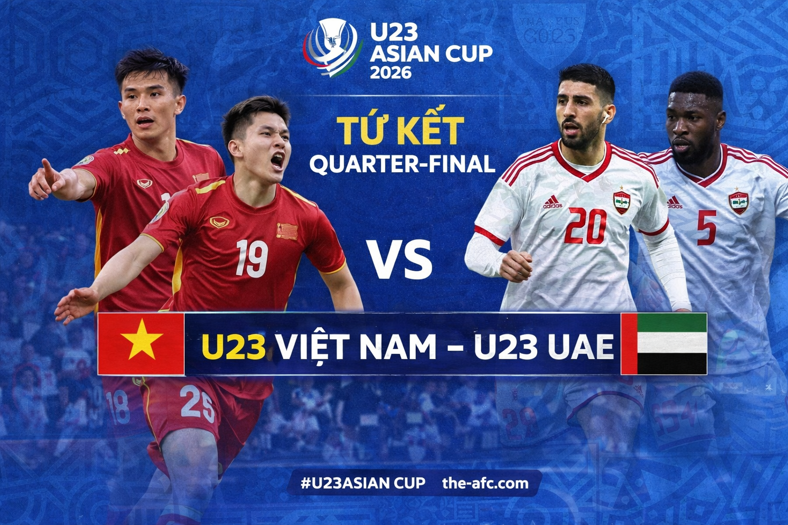 U23 Việt Nam vào tứ kết U23 châu Á 2026: Nhánh đấu thuận lợi nhưng không dễ dàng