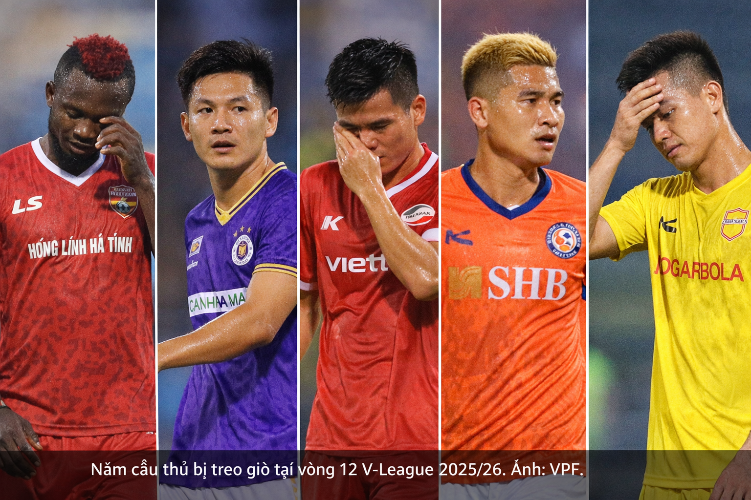 V-League 2025/26: Năm cầu thủ không thể ra sân ở vòng 12 vì án treo giò