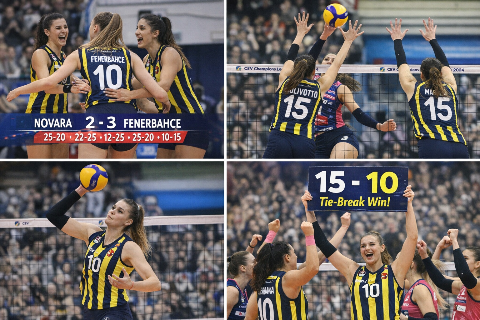 Fenerbahce ngược dòng ngoạn mục, giữ vững mạch bất bại tại Champions League