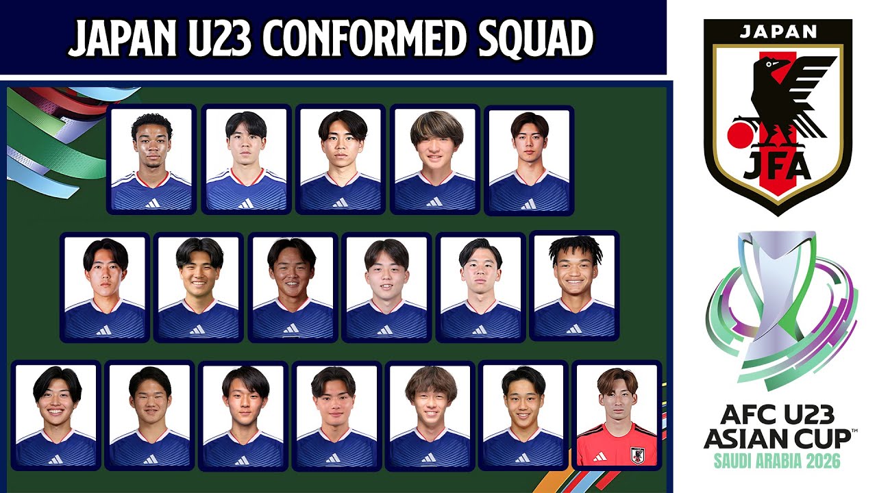 U23 Nhật Bản và lựa chọn “không giống ai” tại VCK U23 châu Á 2026