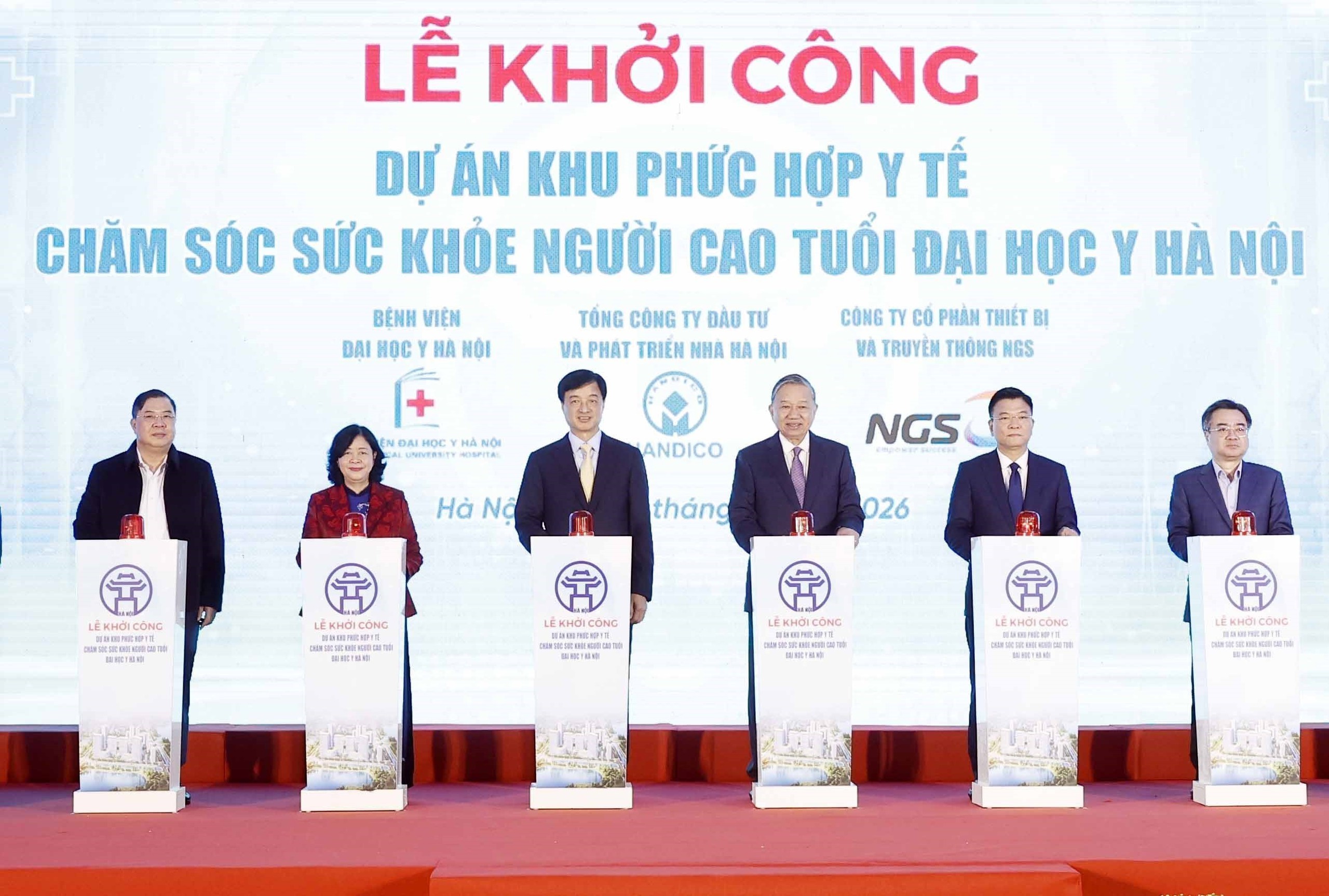 Khu phức hợp y tế chăm sóc sức khỏe người cao tuổi Đại học Y Hà Nội – Dấu ấn chiến lược cho y tế Việt Nam