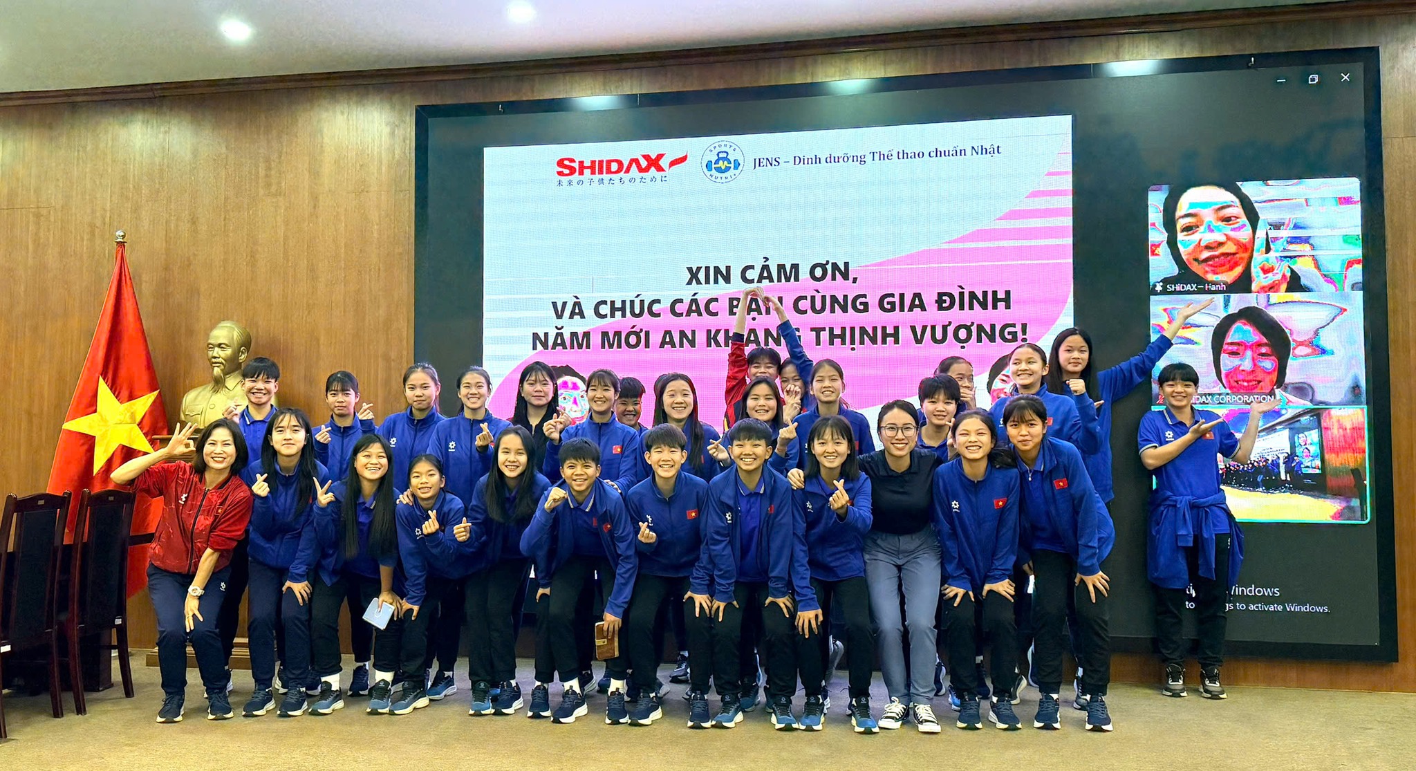 Dinh dưỡng thể thao chuẩn Nhật – nền tảng bền vững cho bóng đá nữ trẻ Việt Nam