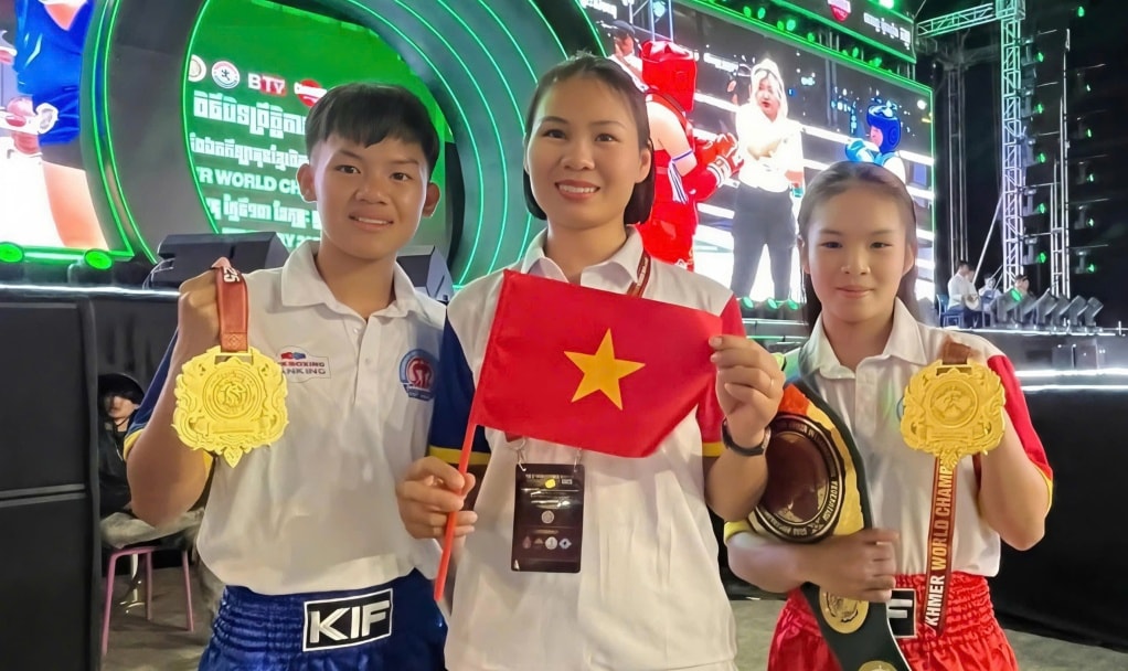 Đội tuyển Kun Khmer Việt Nam đứng Nhất toàn đoàn tại giải vô địch thế giới