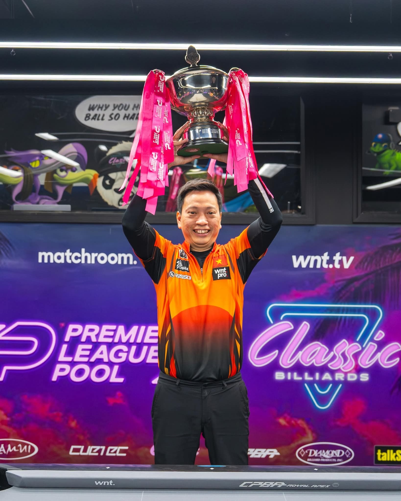 Dương Quốc Hoàng vô địch Premier League Pool 2026: Dấu ấn vàng của billiards Việt Nam