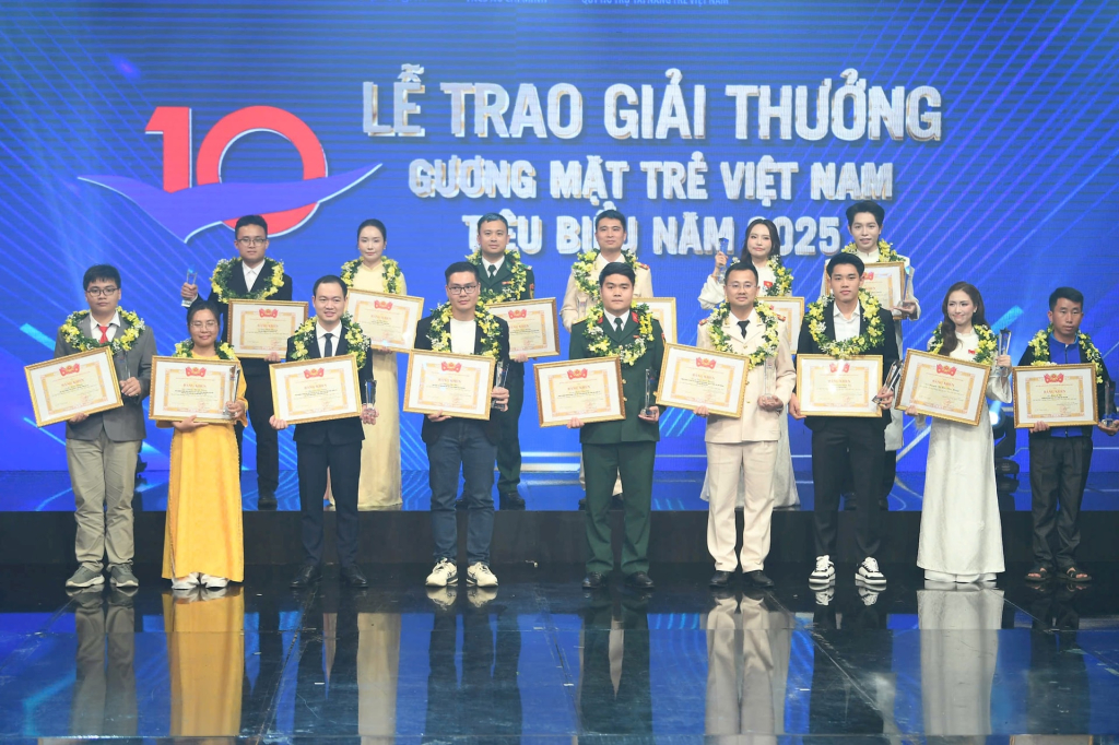Gương mặt trẻ Việt Nam tiêu biểu 2025: Khát vọng cống hiến trong kỷ nguyên mới