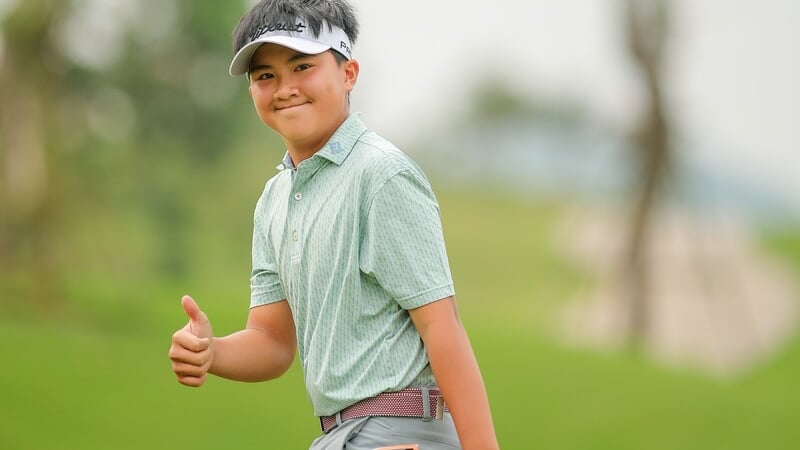 Nguyễn Văn Hòa đăng quang chặng mở màn VGA Junior Tour 2026