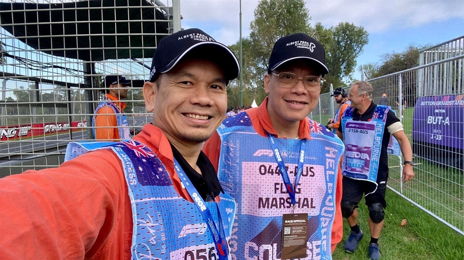 Thành viên Việt Nam góp mặt trong công tác điều hành F1 Úc 2026