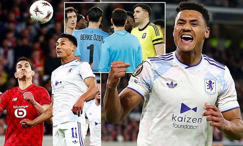 Europa League 2026: Aston Villa chiếm lợi thế trước Lille, Real Betis nhận thất bại bất ngờ