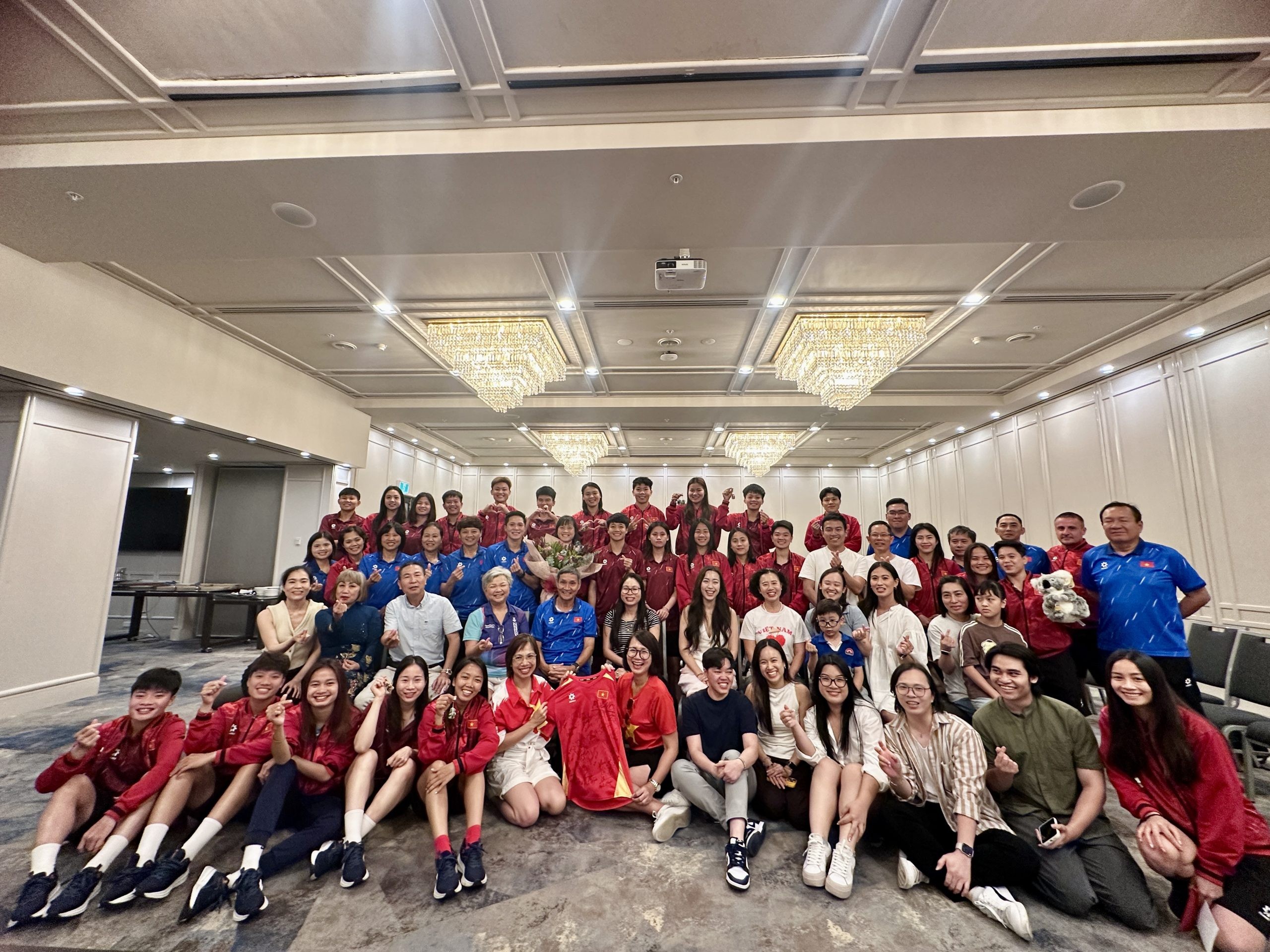 Tuyển nữ Việt Nam nhận “tiếp lửa” tinh thần trước trận gặp Nhật Bản tại Asian Cup 2026