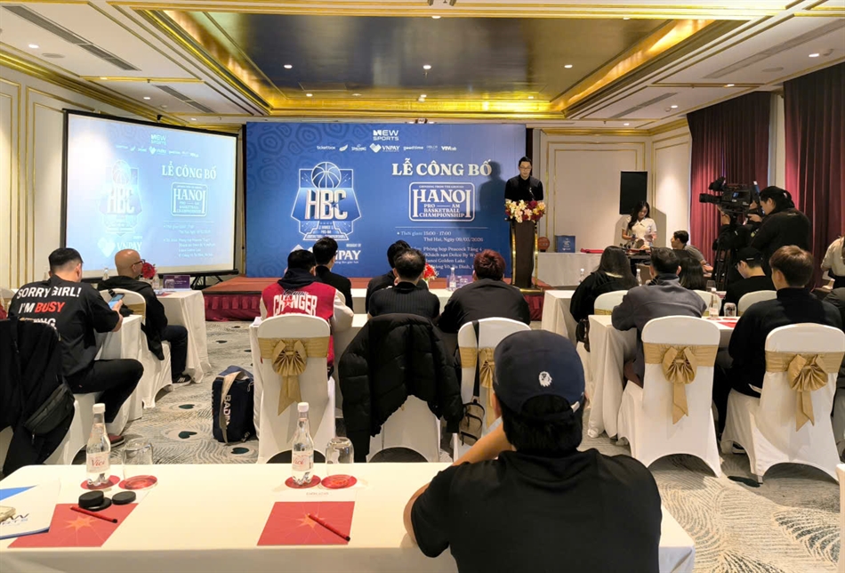 Hanoi Pro-Am Basketball Championship 2026 khởi tranh, quy tụ 10 đội bóng mạnh miền Bắc