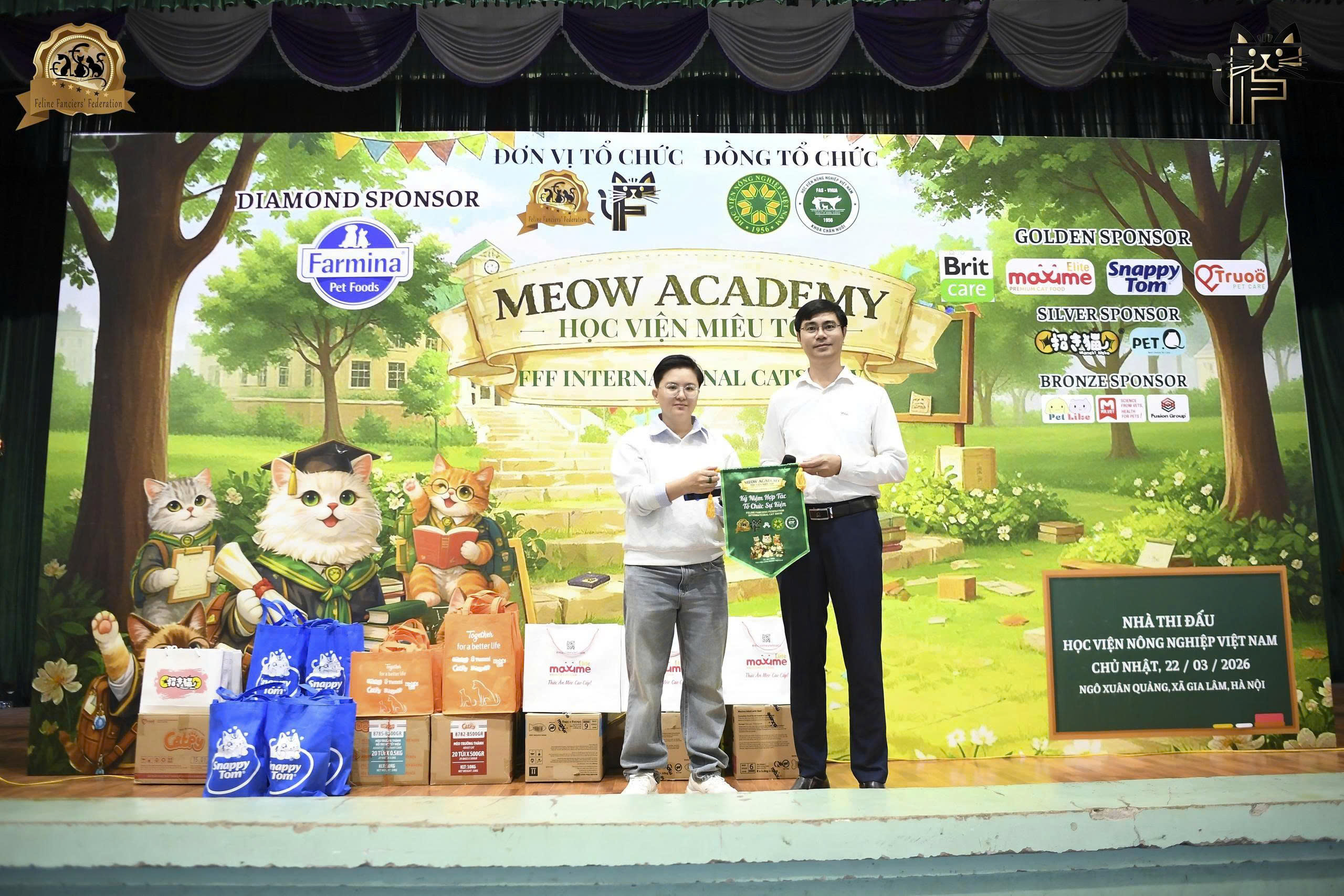 FFF VIETNAM CATSHOW 2026 KHỞI ĐỘNG ẤN TƯỢNG VỚI CHỦ ĐỀ “MEOW ACADEMY” TẠI HÀ NỘI