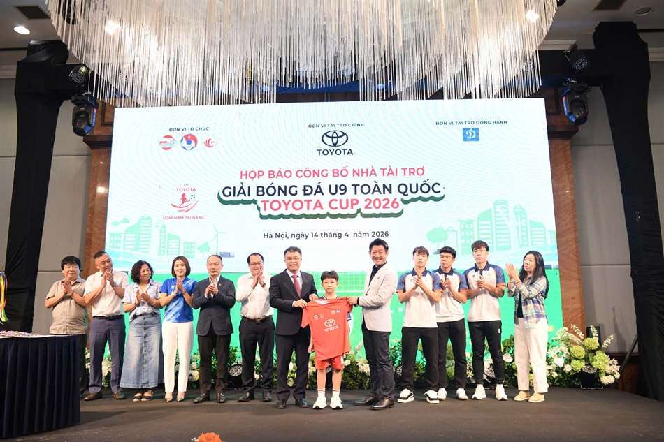 Giải bóng đá U9 toàn quốc 2026: Hành trình chắp cánh giấc mơ sân cỏ