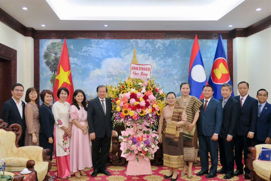 Việt Nam – Lào thúc đẩy hợp tác văn hóa, thể thao và du lịch trong giai đoạn mới