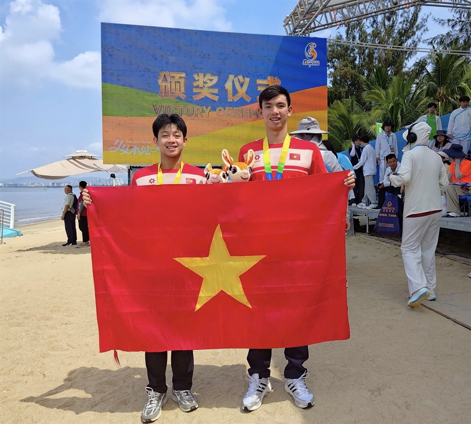 Việt Nam giữ vị trí top 4 tại ABG 6: Bơi biển và thuyền truyền thống tạo dấu ấn