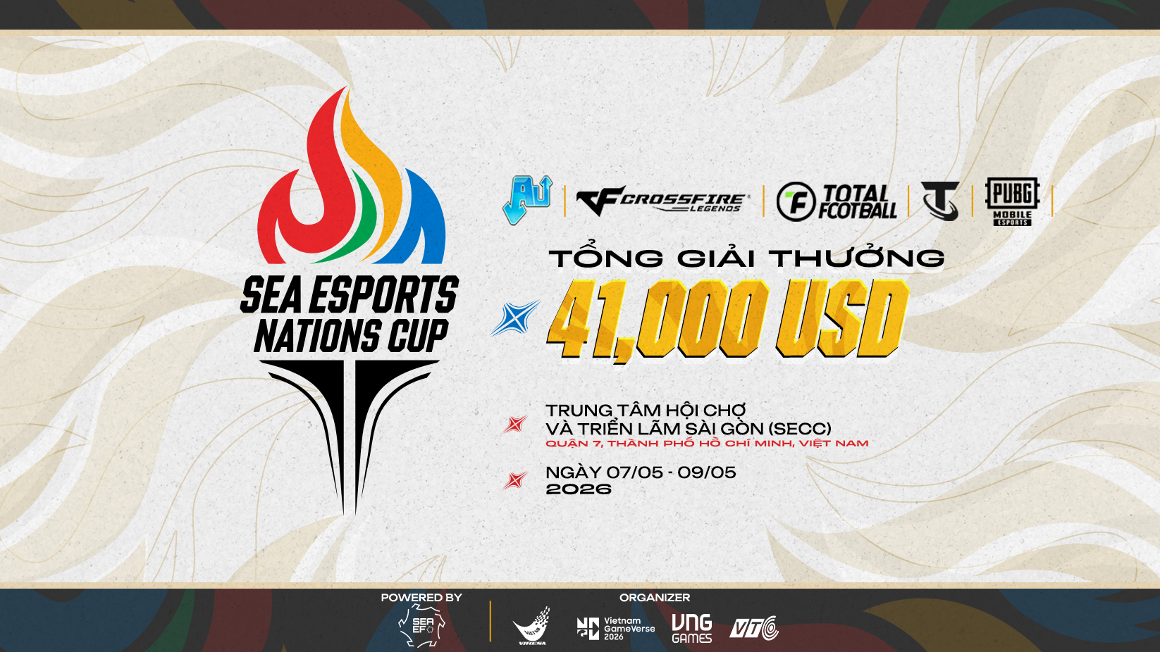 SEA Esports Nations Cup 2026: Việt Nam đăng cai giải đấu quốc gia đầu tiên của esports Đông Nam Á