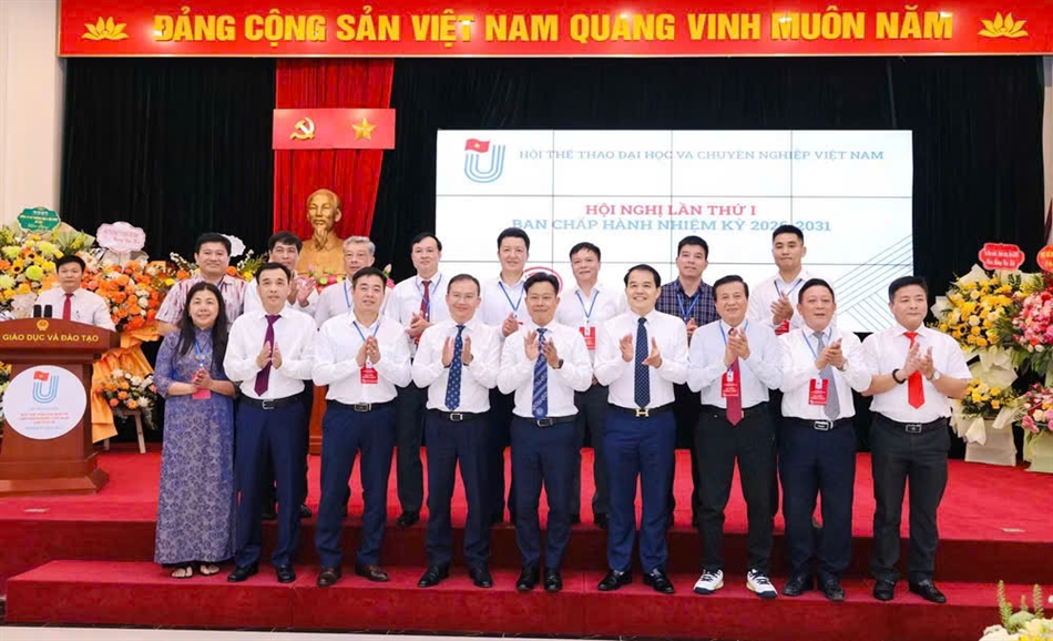 Lê Quân được tín nhiệm dẫn dắt thể thao đại học Việt Nam giai đoạn mới