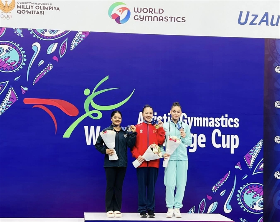 Thể dục dụng cụ Việt Nam ghi dấu ấn mạnh mẽ tại World Challenge Cup 2026