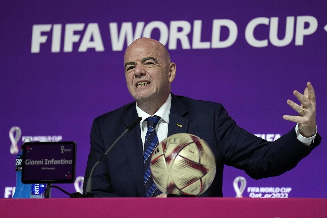 Gianni Infantino và phát biểu khiến bóng đá Italy thêm tổn thương trước World Cup 2026