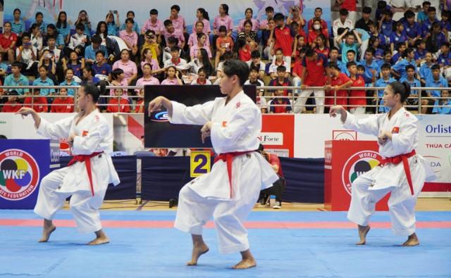 Hơn 1.000 võ sĩ tranh tài tại Giải vô địch trẻ Karate quốc gia 2026