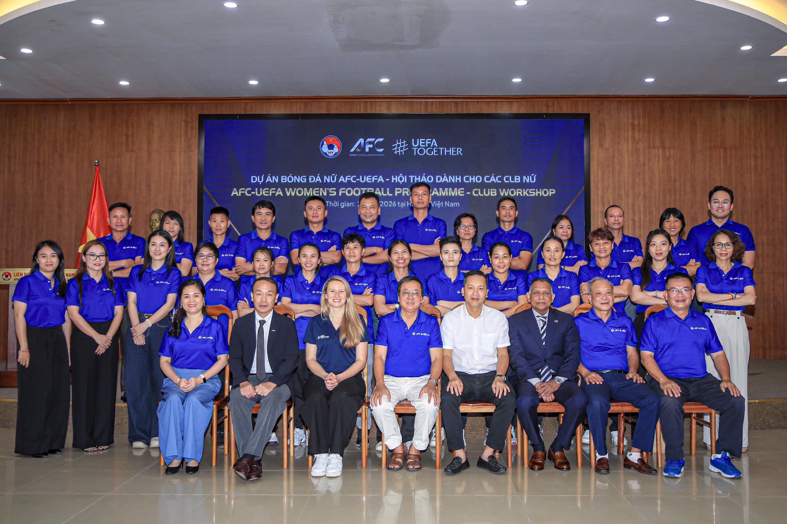 VFF cùng AFC và UEFA thúc đẩy chuyên nghiệp hóa Giải Bóng đá nữ Vô địch Quốc gia