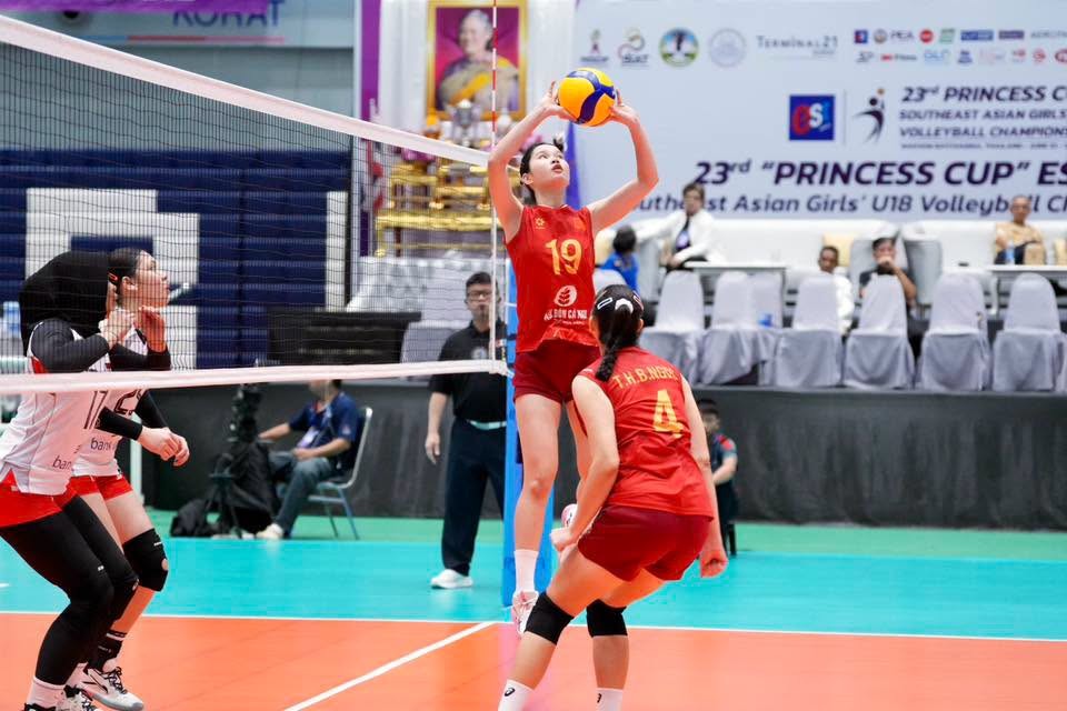 U18 Việt Nam vượt qua Indonesia sau 5 set nghẹt thở, thẳng tiến chung kết Đông Nam Á 2026
