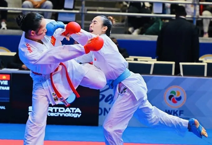 Karate Việt Nam 2026: Nguyễn Thị Diệu Ly thắp sáng niềm tự hào châu Á