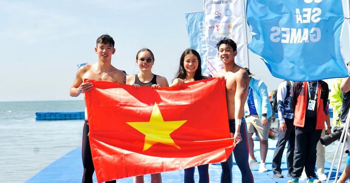 Bơi Việt Nam hướng ra biển lớn với thử thách mới tại Bali
