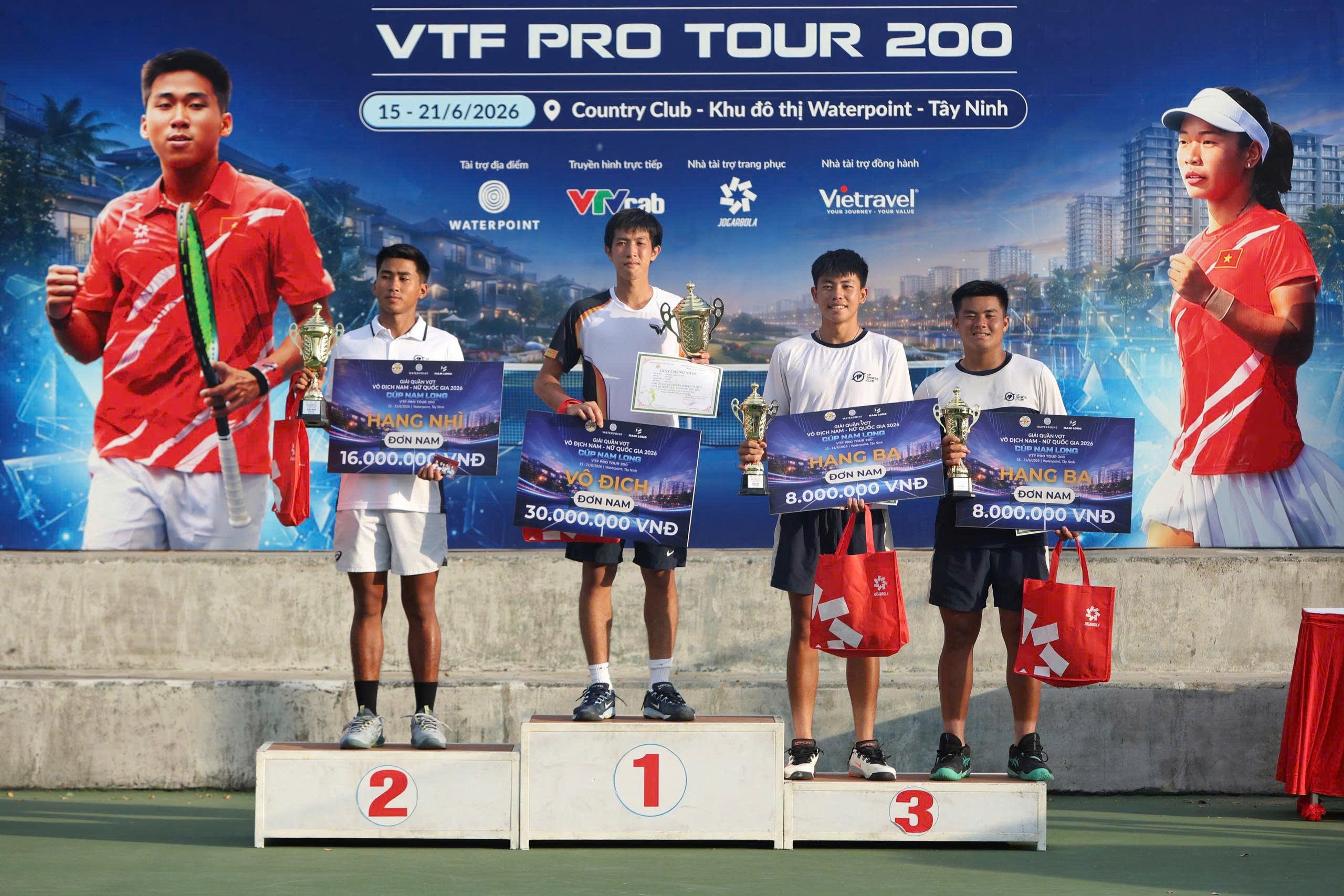 Phạm La Hoàng Anh tạo dấu ấn lớn với chức vô địch VTF Pro Tour 200 - Cúp Nam Long 2026