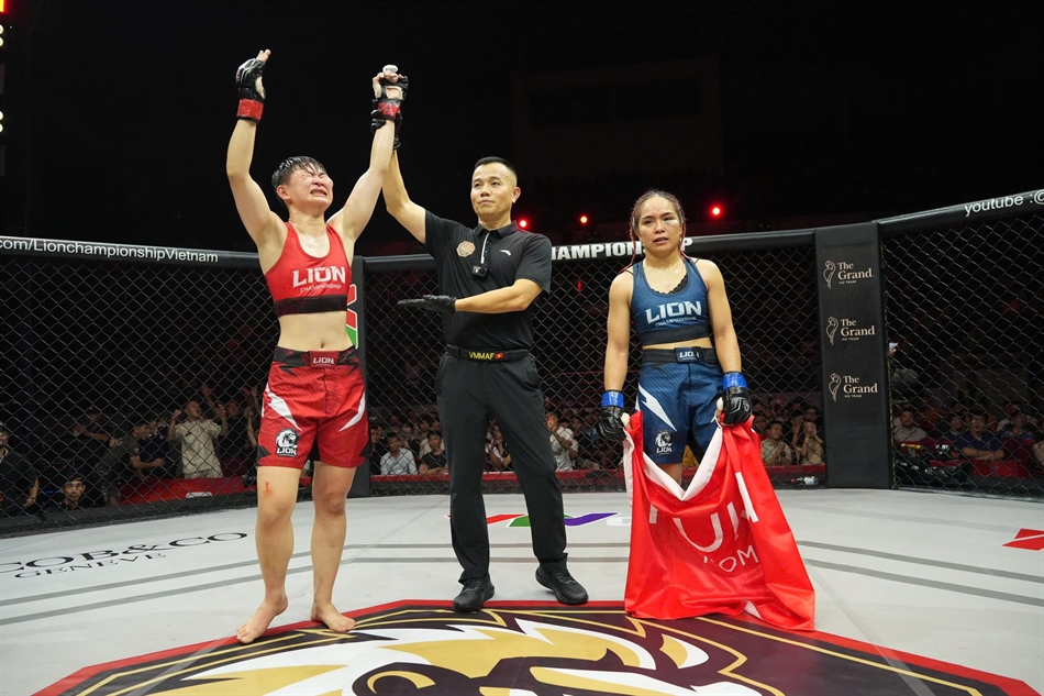 LION Championship 33 bùng nổ: Quỳnh Hoa giữ vững đai vô địch, võ sĩ Việt khẳng định bản lĩnh trước đối thủ Trung Quốc